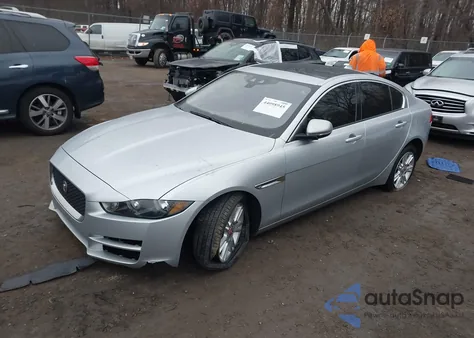 2018 Jaguar Xe 25T Premium from USA, damaged, VIN SAJAD4FX6JCP35636